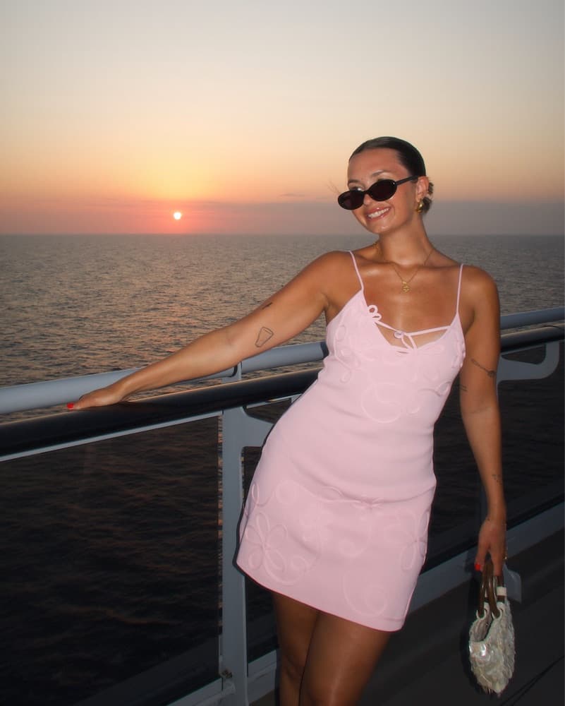 Baby Pink Meshki Dress - Image 3