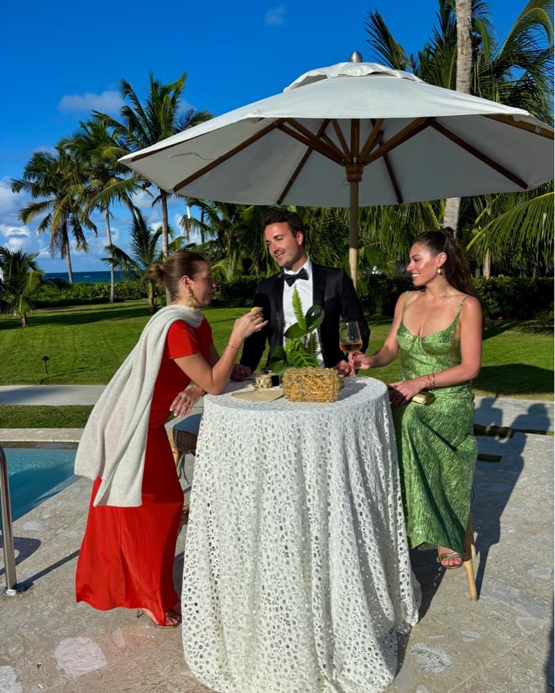 MONTSAND Brocade Bamboo Maxi Dress - Image 2