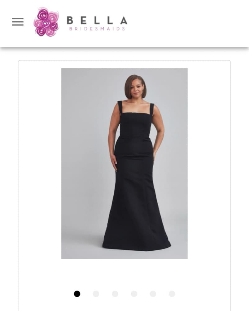 Black Tie Dress - Image 1