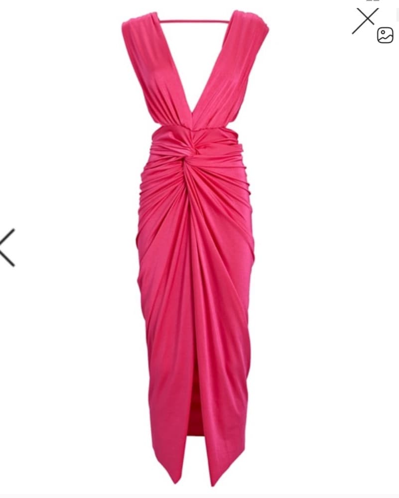 Baobab Mia Dress In Fuscia - Image 3