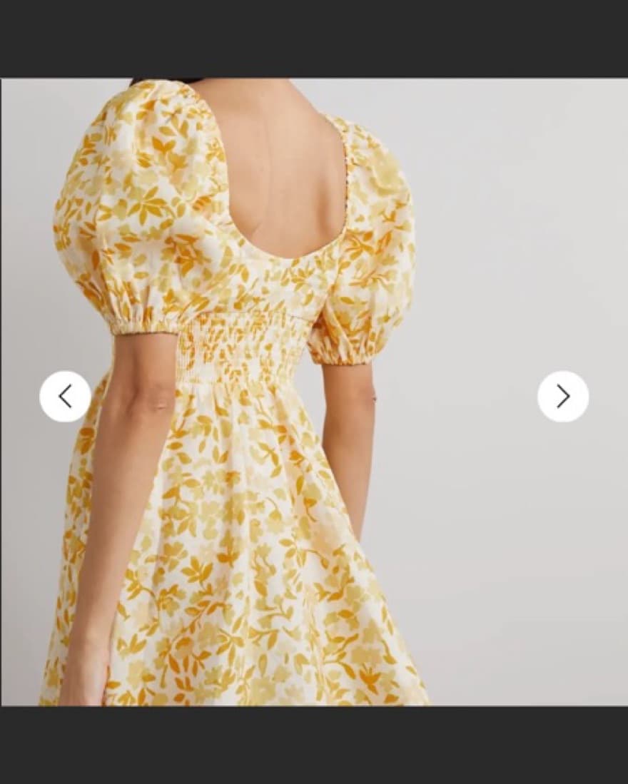 PEONY + NET SUSTAIN Mini Dress  - Image 3