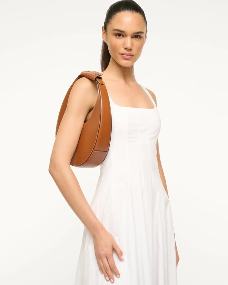 Staud Moon Bag In Saddle - Image 5