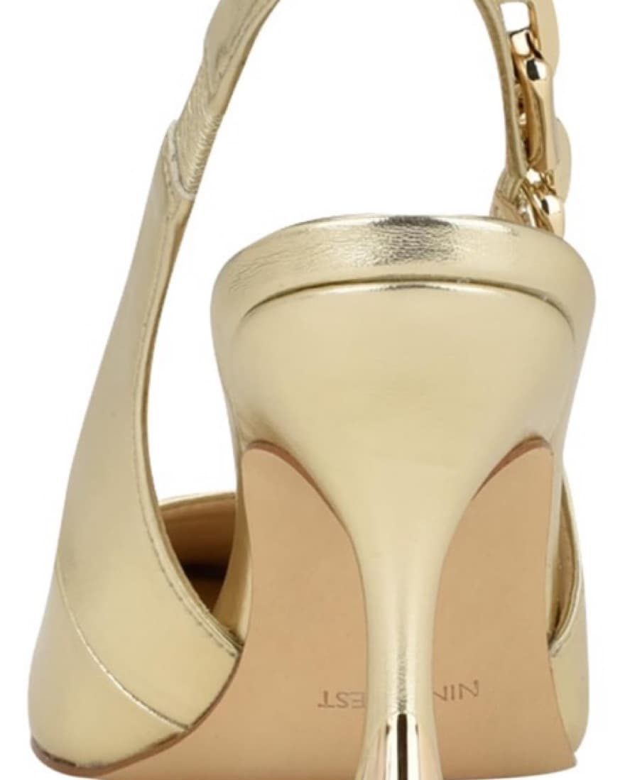 Nine west Gold Heels - Image 5