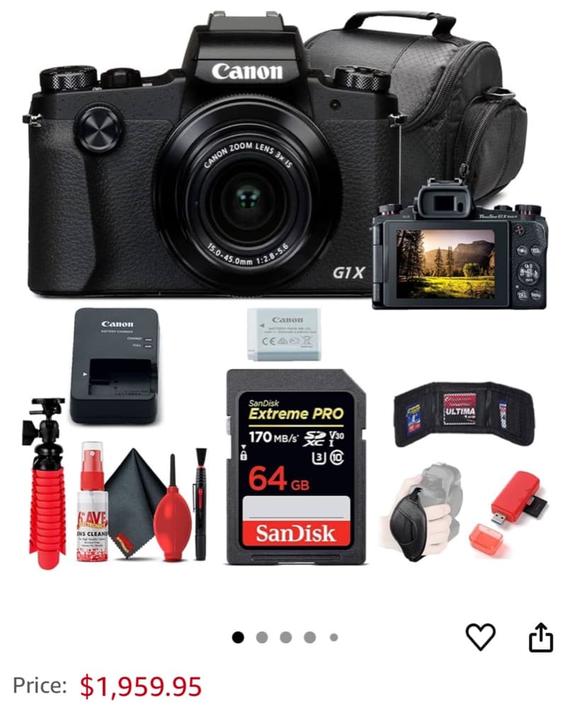 G1X M III Camera - Image 4