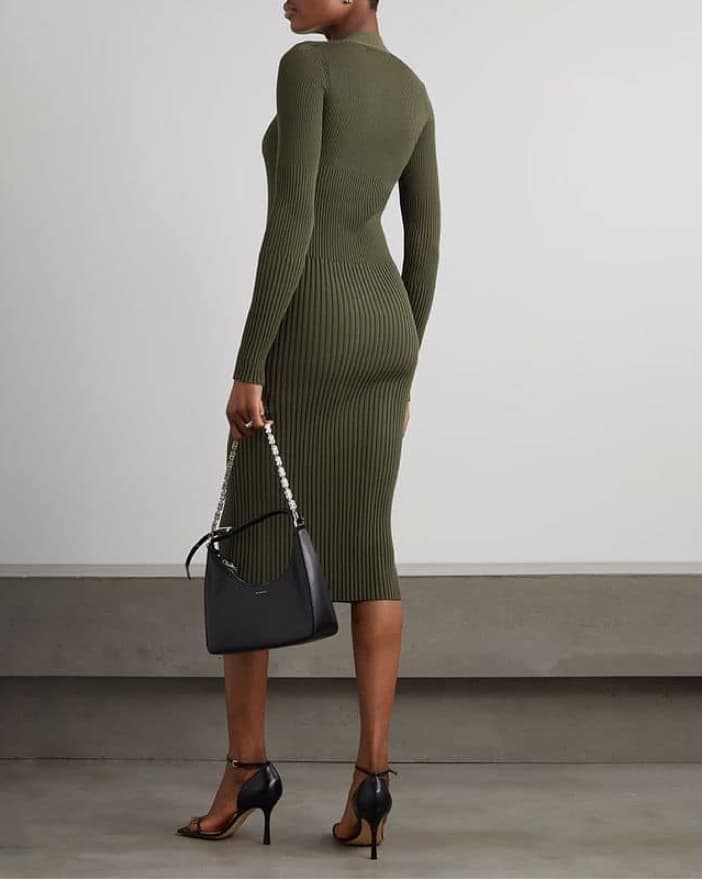 $760 Dion Lee Cardigan Dress - Image 3