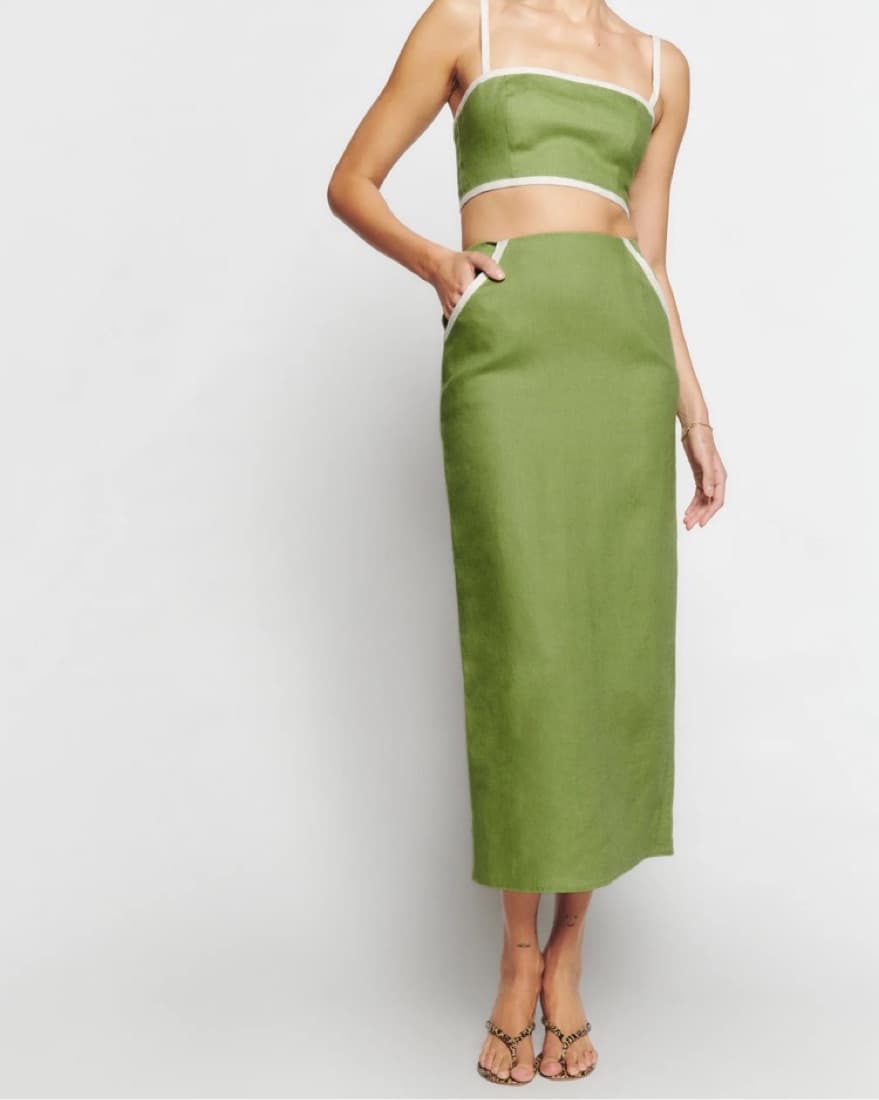 Reformation Linen Two Piece  - Image 4