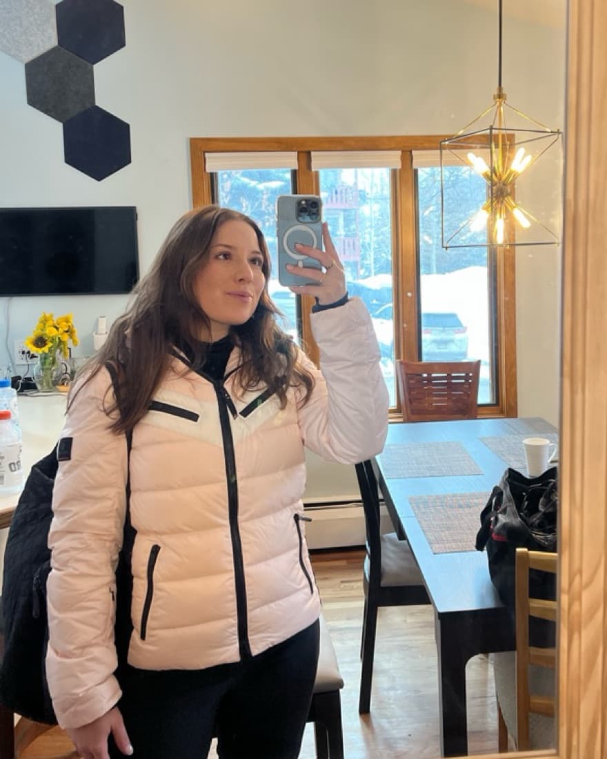 Bogner Light Pink Ski Jacket - Image 2