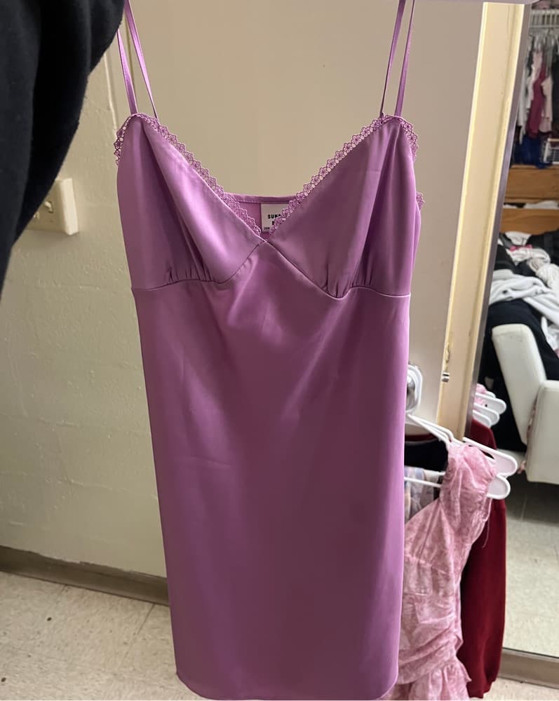 Sunday Best Artizia Purple Mini Slip - Image 1