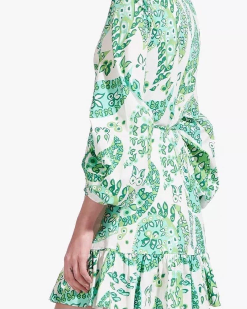 Vibrant Floral Mini Dress - Image 3