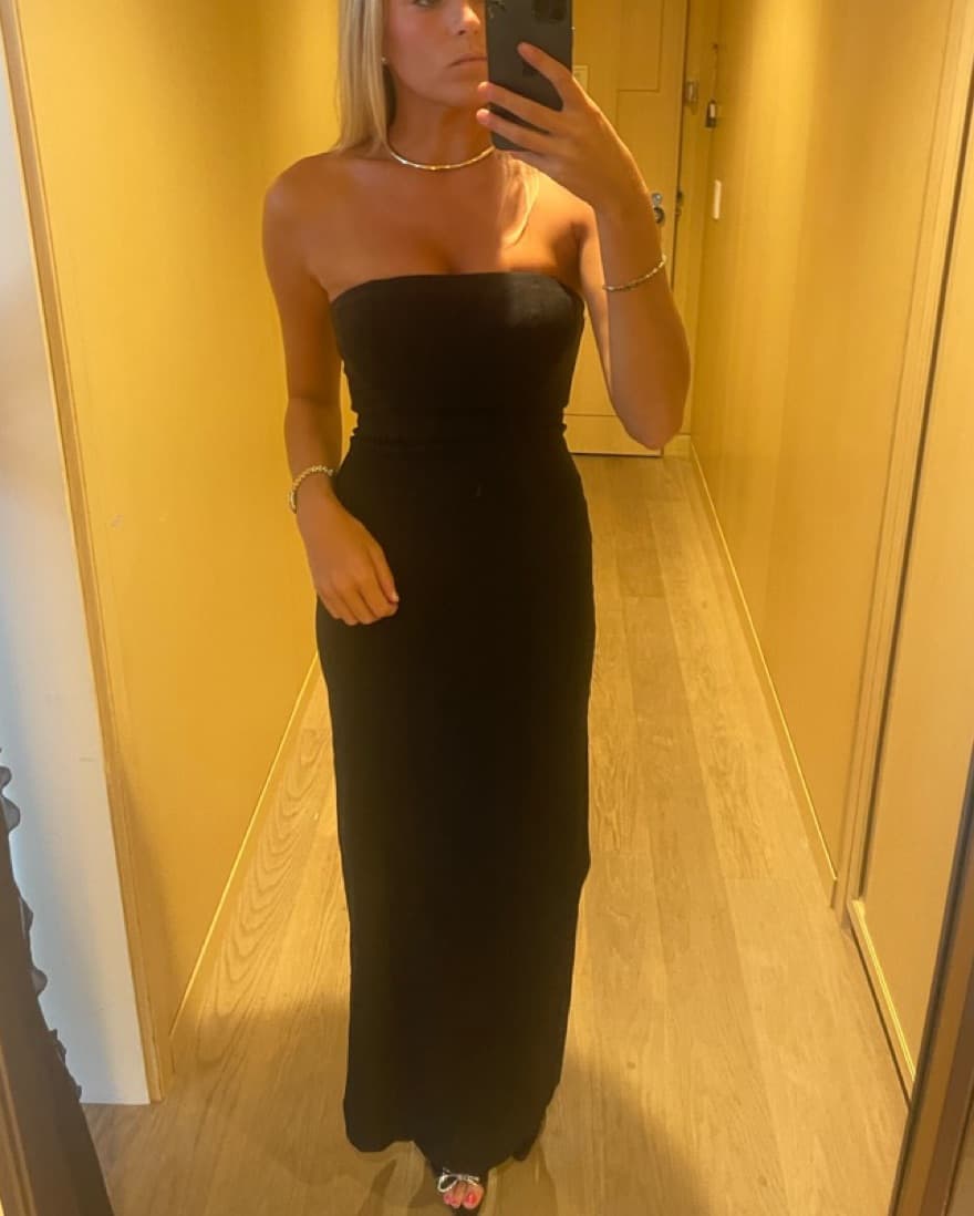NBD Black Strapless Corset Dress  - Image 4