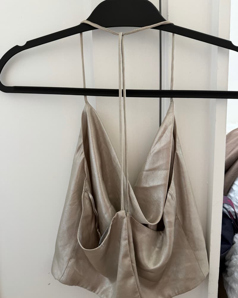 Zara Silver Top - Image 2