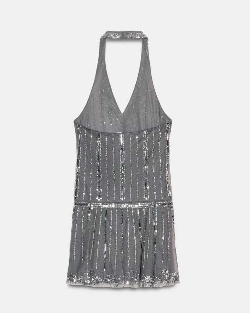 Zara Sequin Mini Dress - Image 2