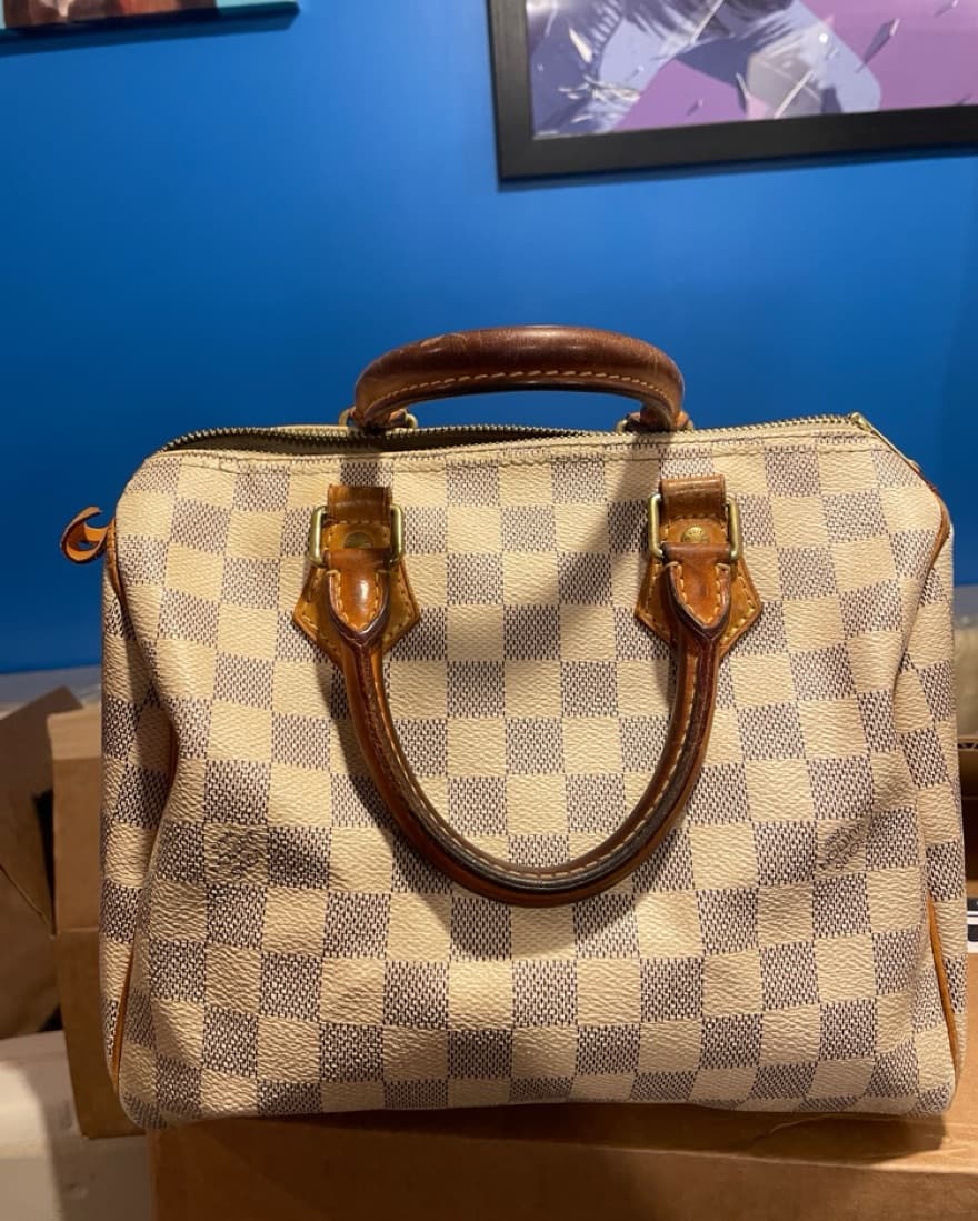 Louis Vuitton Speedy 30 Damier Azur  - Image 1