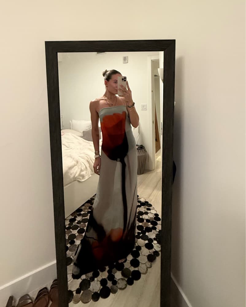 Rat and Boa Tulip Dress - Image 2