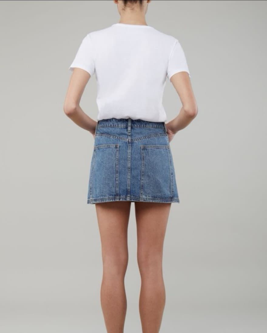 Still Here Denim Skirt - Image 3