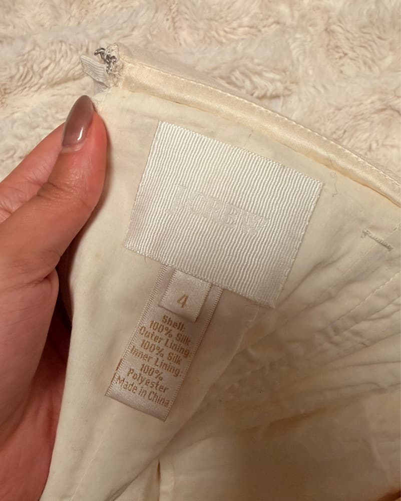 Ivory Vintage J Crew Maxi Dress - Image 6