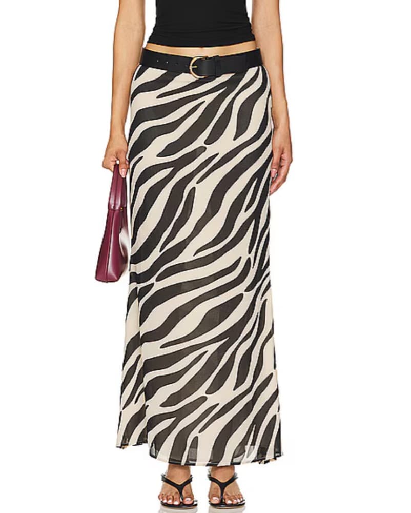 Nalani Maxi Skirt in Stripe - Image 2