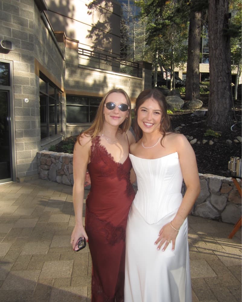 ALC Silk And Lace Dress - Image 2