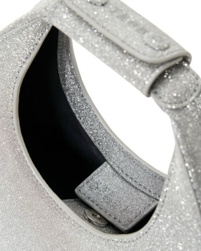 Staud Goodnight Silver Moon Bag - Image 3