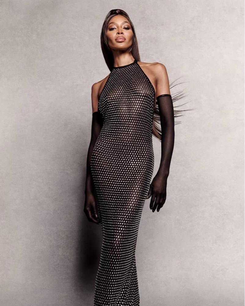 PLT X Naomi Campbell Embellished Maxi - Image 4