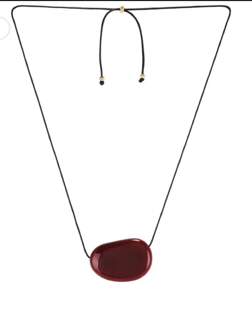 Heaven Mayhem Julia Necklace Red Stone  - Image 3