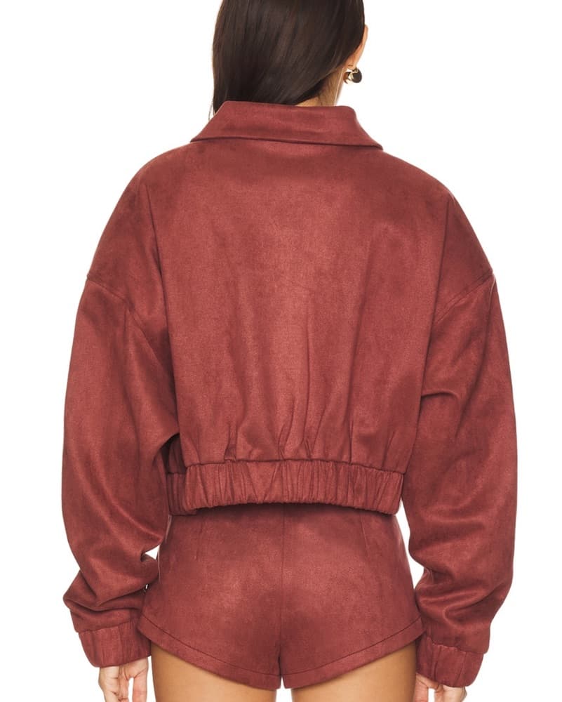 Set: Suede Jacket/Shorts  - Image 4