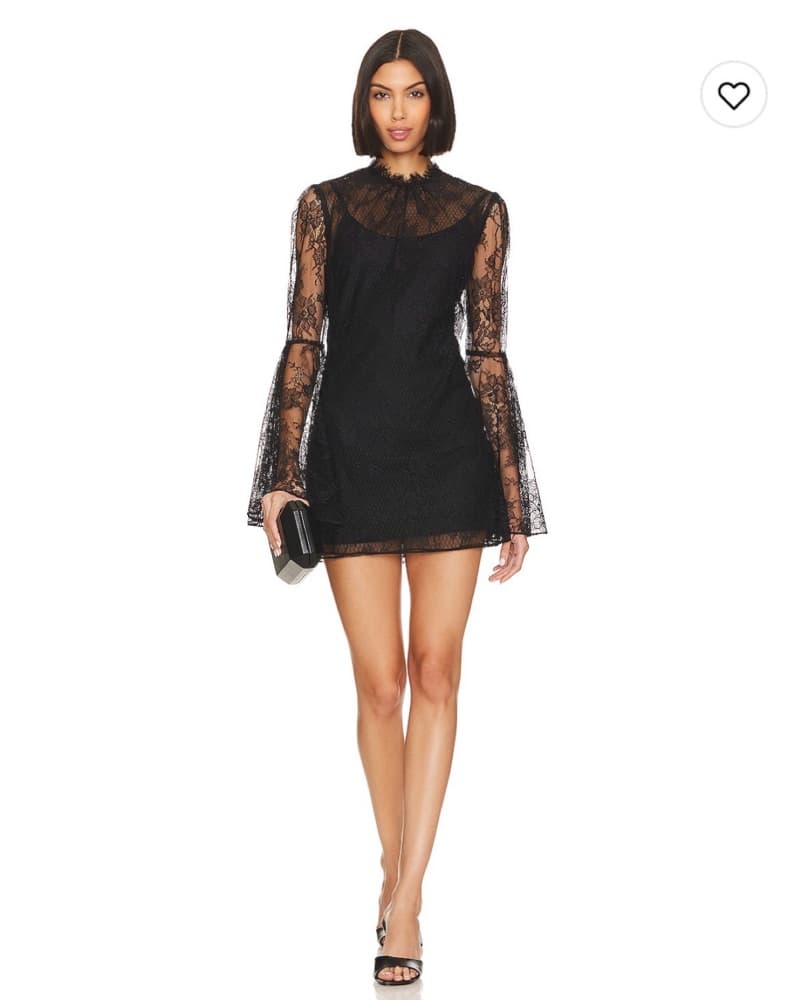 Leilana Dress In Black  - Image 1