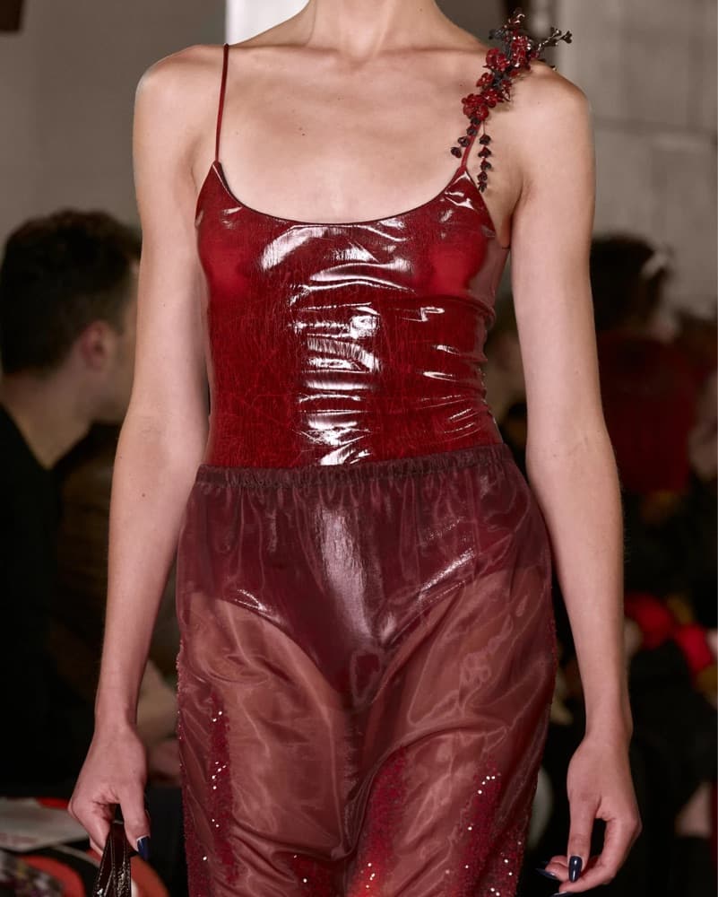 Tory Burch FW24 Runway Sequin Skirt - Image 2