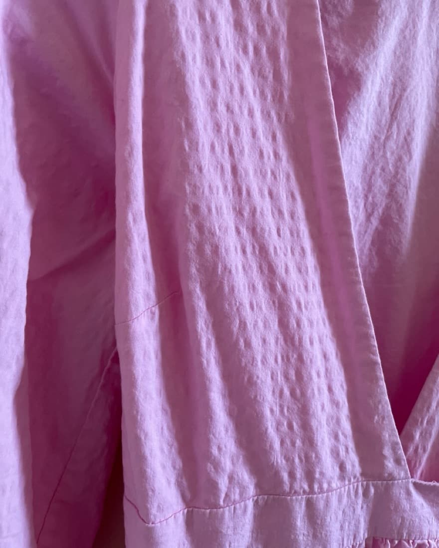 Pink Wrap Dress - Image 3