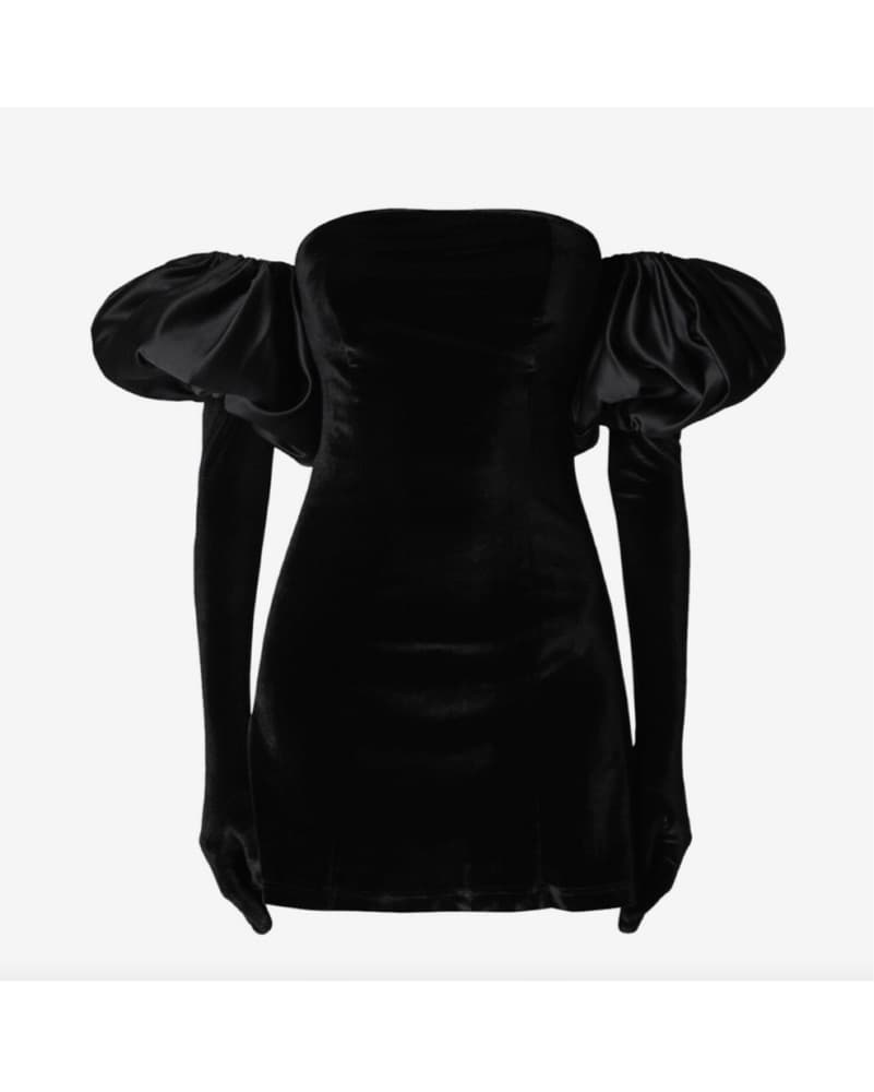Miscreants Cupid Dress With Gloves - Image 2