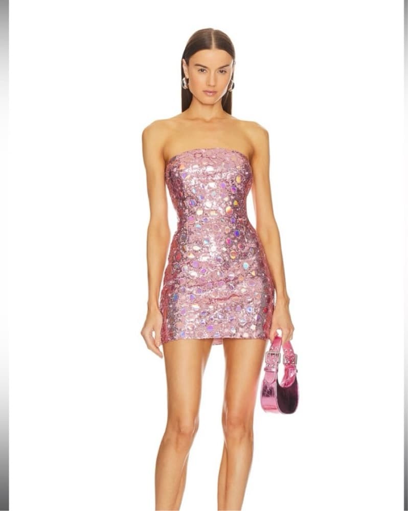 Kim Shui Holographic Sequin Dress - Image 2