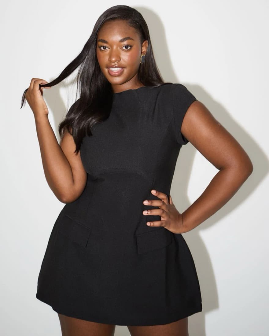 Odd Muse London Black Mini Dress - Image 3