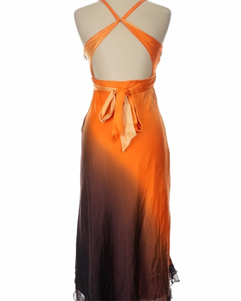 Vintage Cache Midi Dress Size US 10 - Image 3