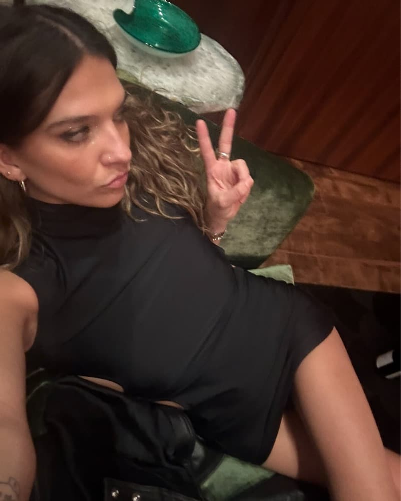 Buci Mini Turtleneck Dress - Image 3