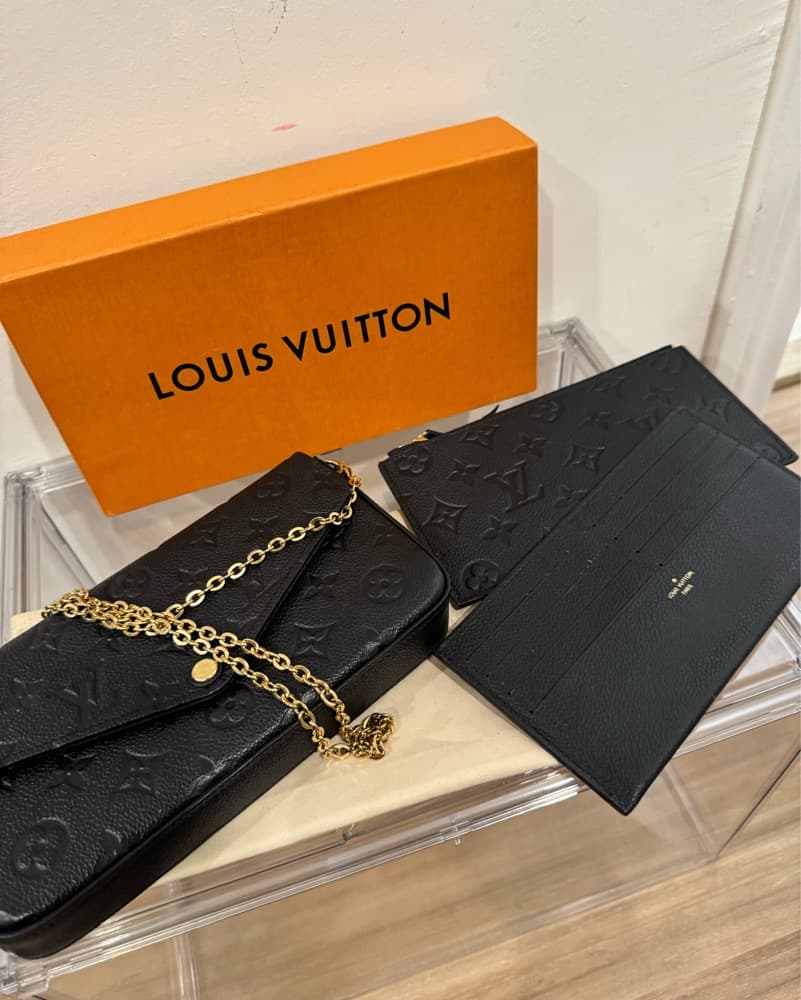 Louis Vuitton Black Monogram WOC - Image 3