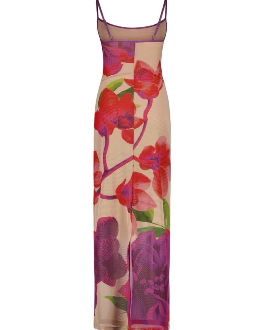 Harper Lu Lily Slip Dress Fuchsia Bloom - Image 4