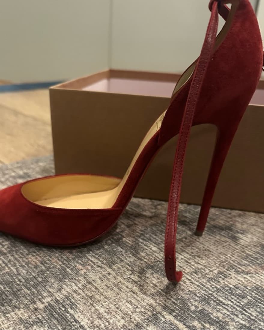 Christian Louboutin Red Heels (Rare) - Image 4