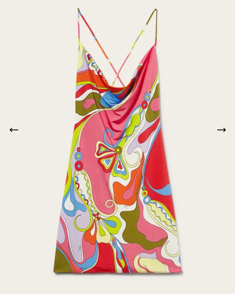 Pucci Orchidee Print Mini Dress - Image 2