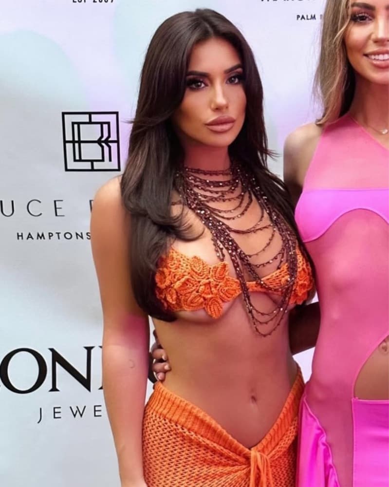 Captivating Orange Crochet Set - Image 1