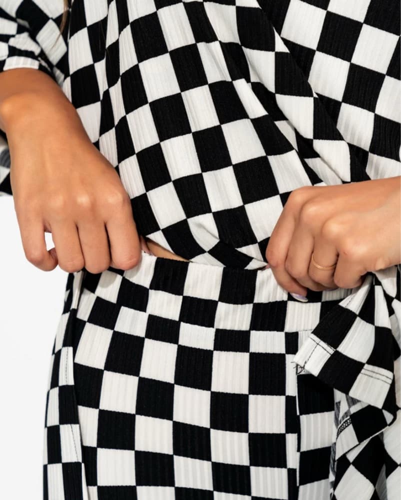 Dressed in Lala Malone Ribbed Biker Set - Image 4
