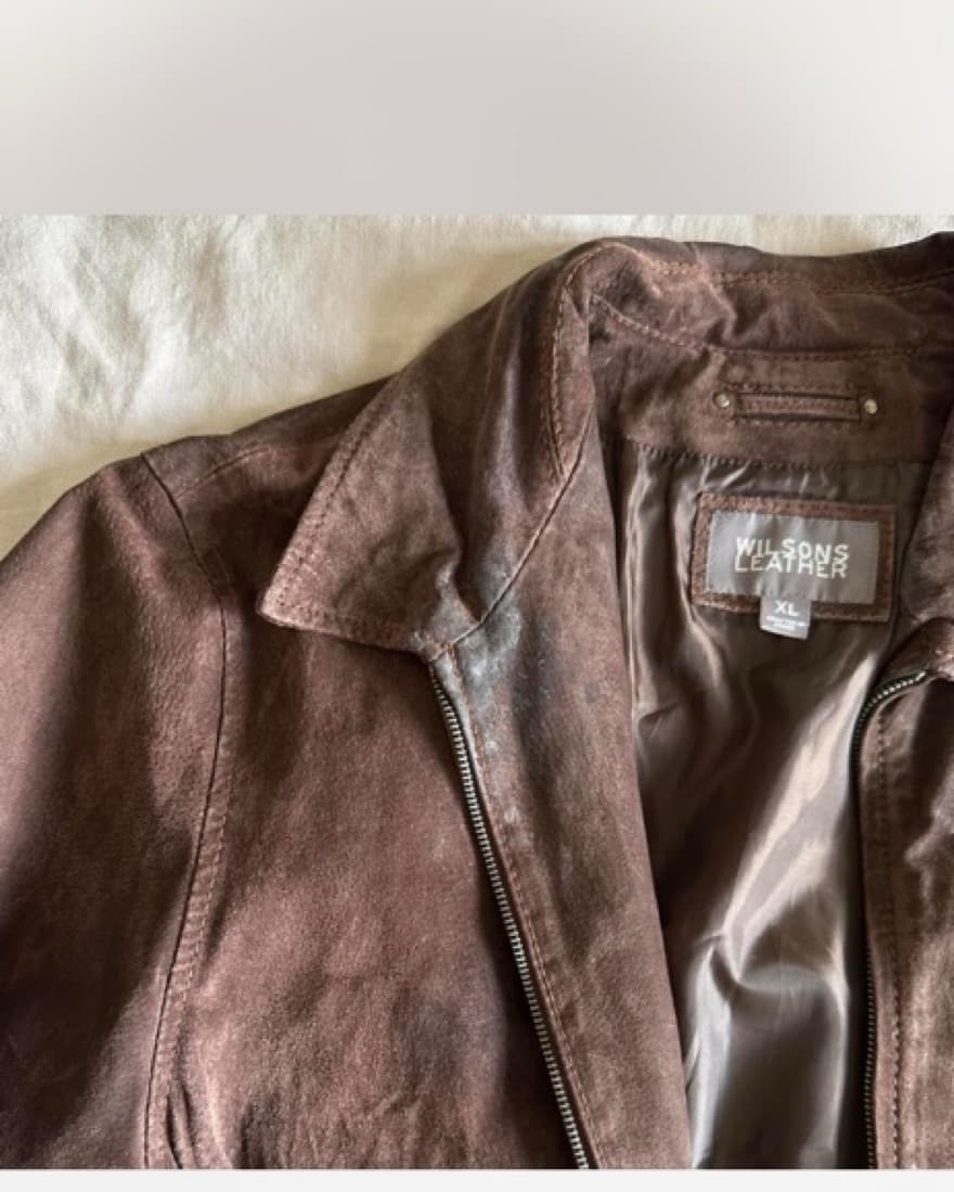 Wilsons Suede Leather Jacket - Image 2