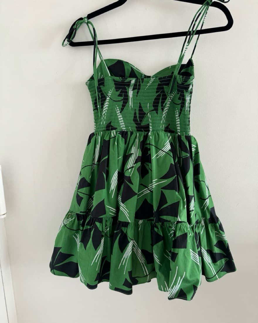Staud Print Mini Dress  - Image 4