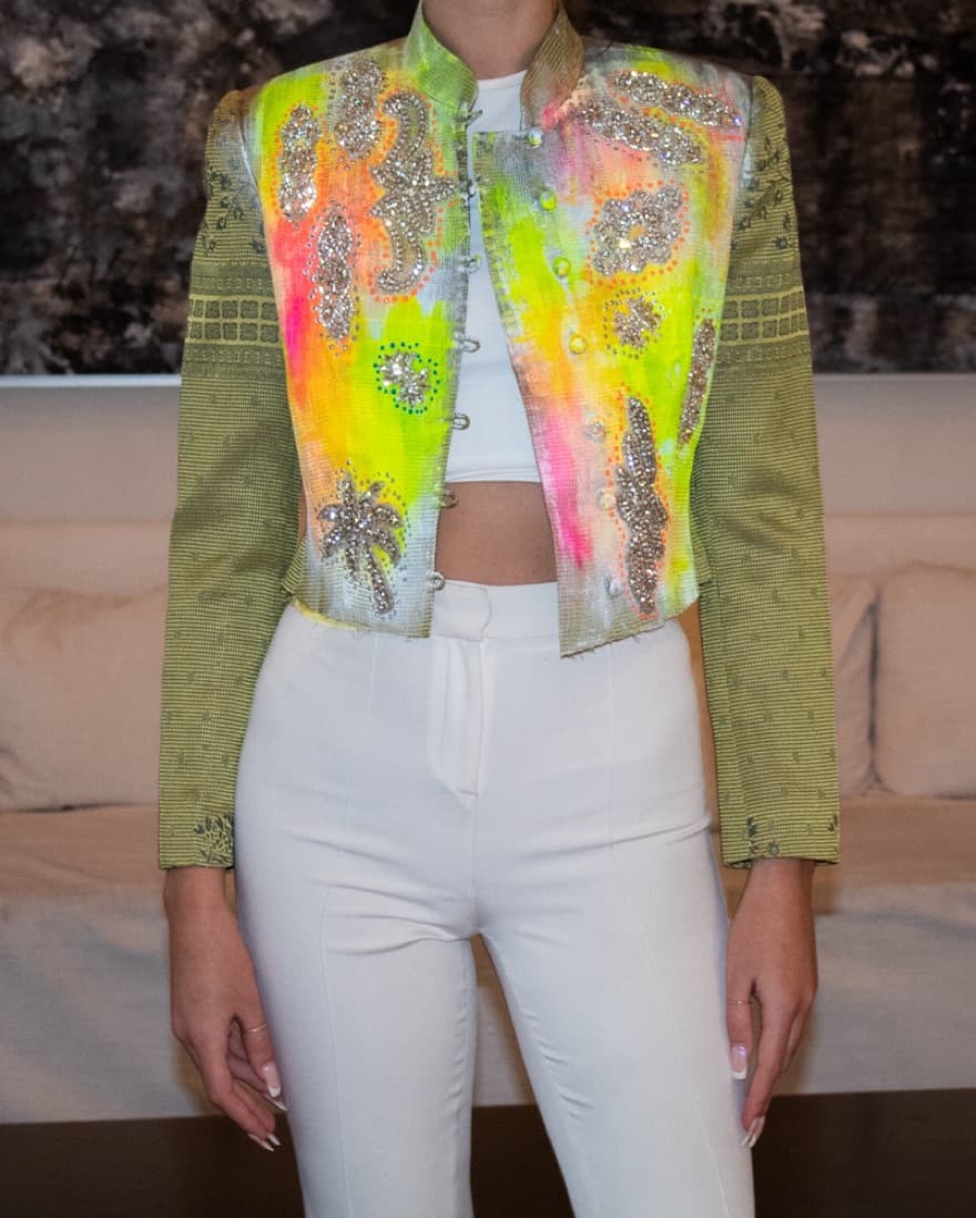 Custom Indian Juiled Jacket - Image 1