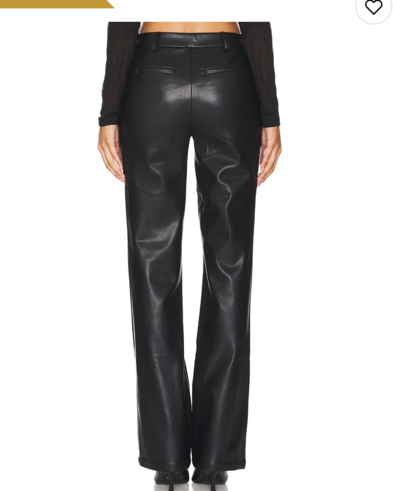 Revolve Lovers And Friends Leather Pants - Image 4