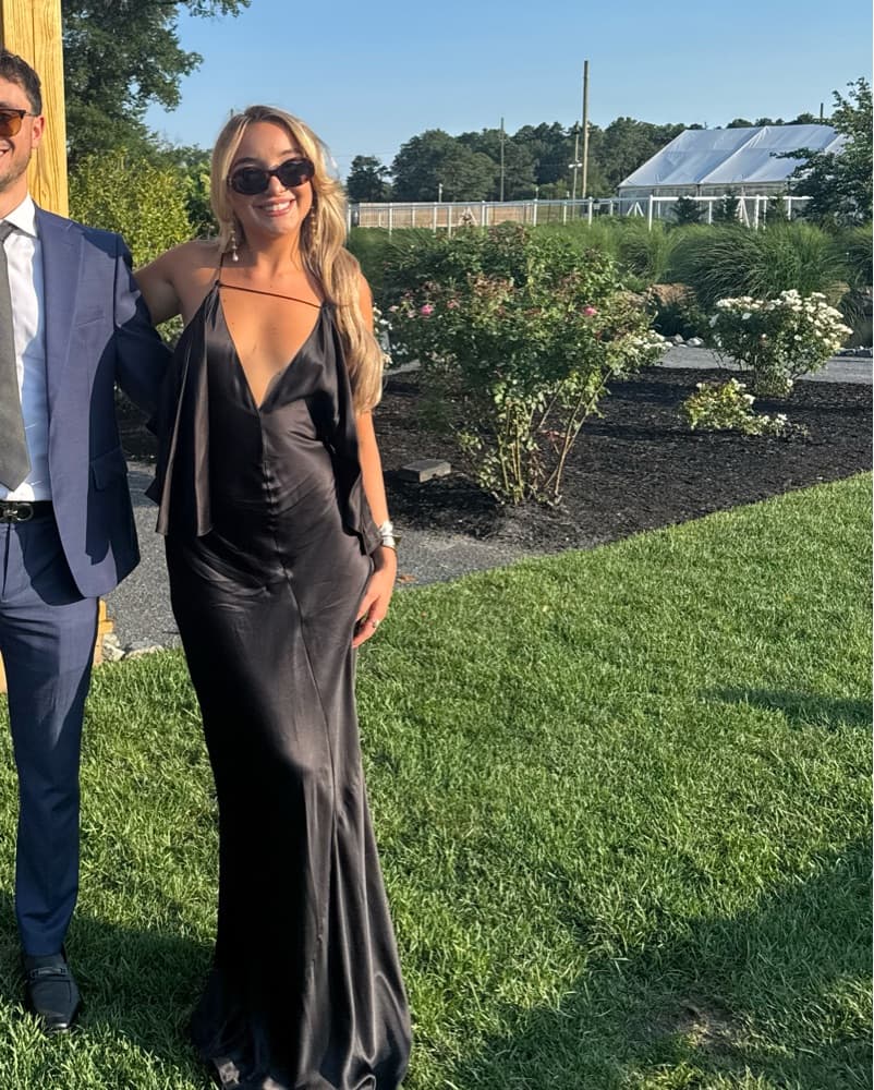 Celine Black Silk Dress  - Image 1