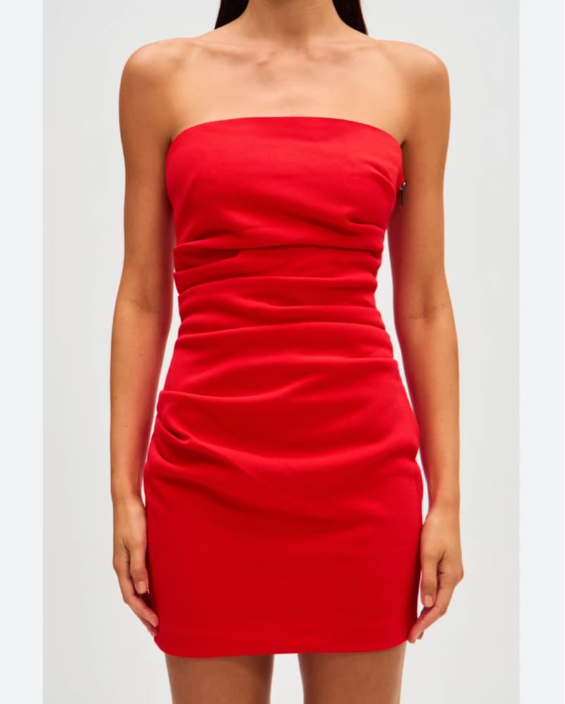 Misha Alston Crepe Mini Dress - Image 1