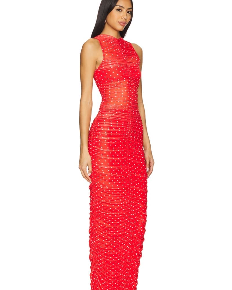 Revolve Peyton Dress In Risky Micro Dot - Image 2