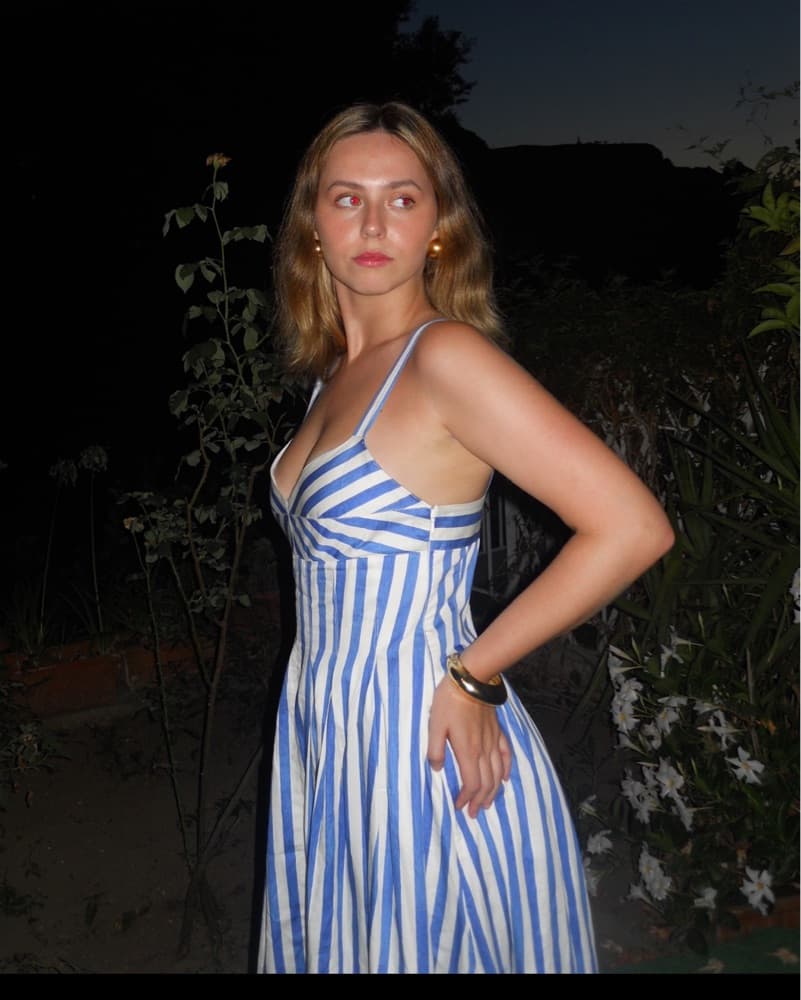 La ligne blue/white dress - Image 1