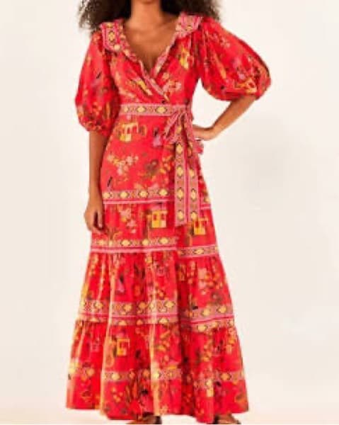*NEW* Farm Rio Secret Garden Maxi Dress - Image 4