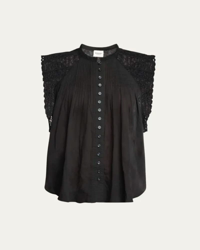 Isabel Marant Grecia Lace Top  - Image 3